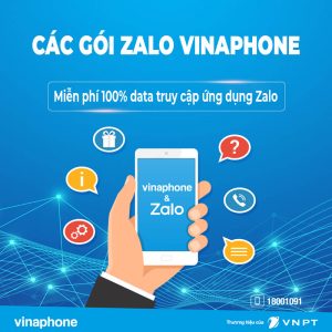 Đăng ký gói Zalo Vinaphone tám chuyện miễn phí chỉ từ 1.000đ