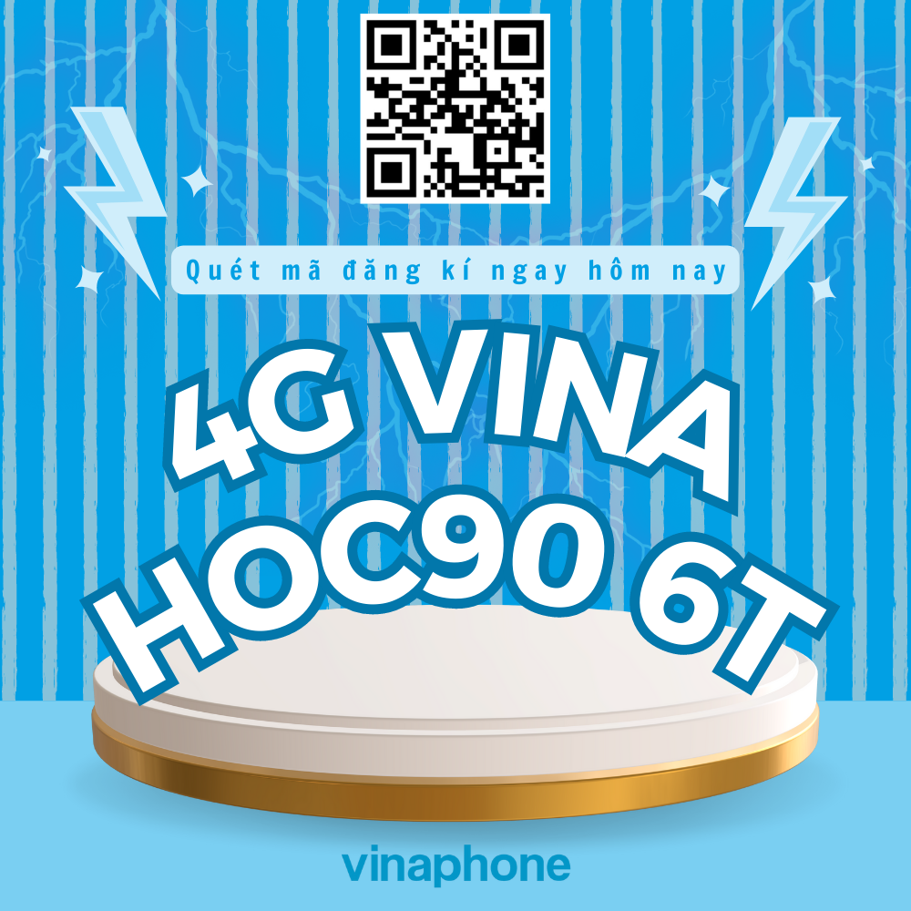 Deadline không còn bị dí khi có gói 4G VinaPhone HOC90 6T!